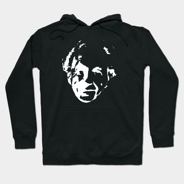 Frank Lloyd Wright - Illustration face Hoodie by SLGA Designs